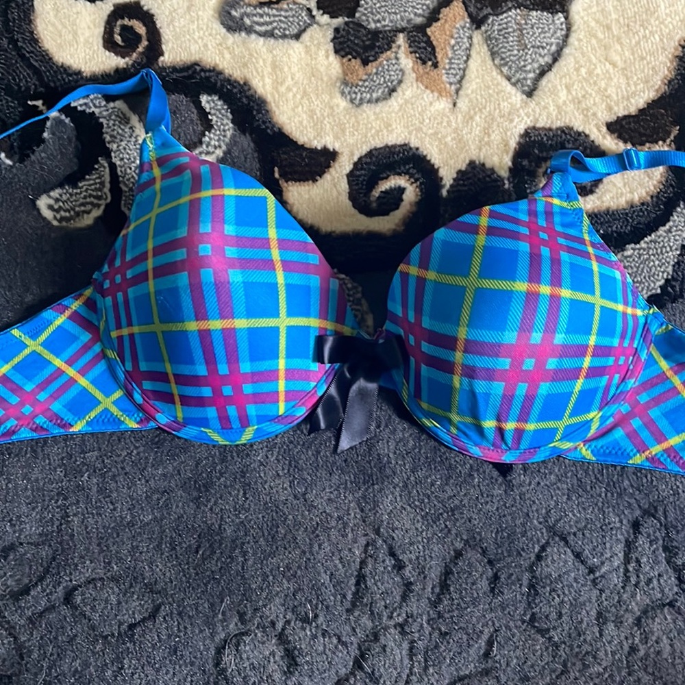 Brand new Plaid Bra